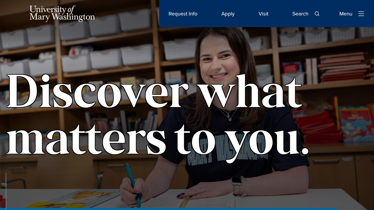 Visit the University of Mary Washington's website, used as a comparison in the article for its graduation rates.