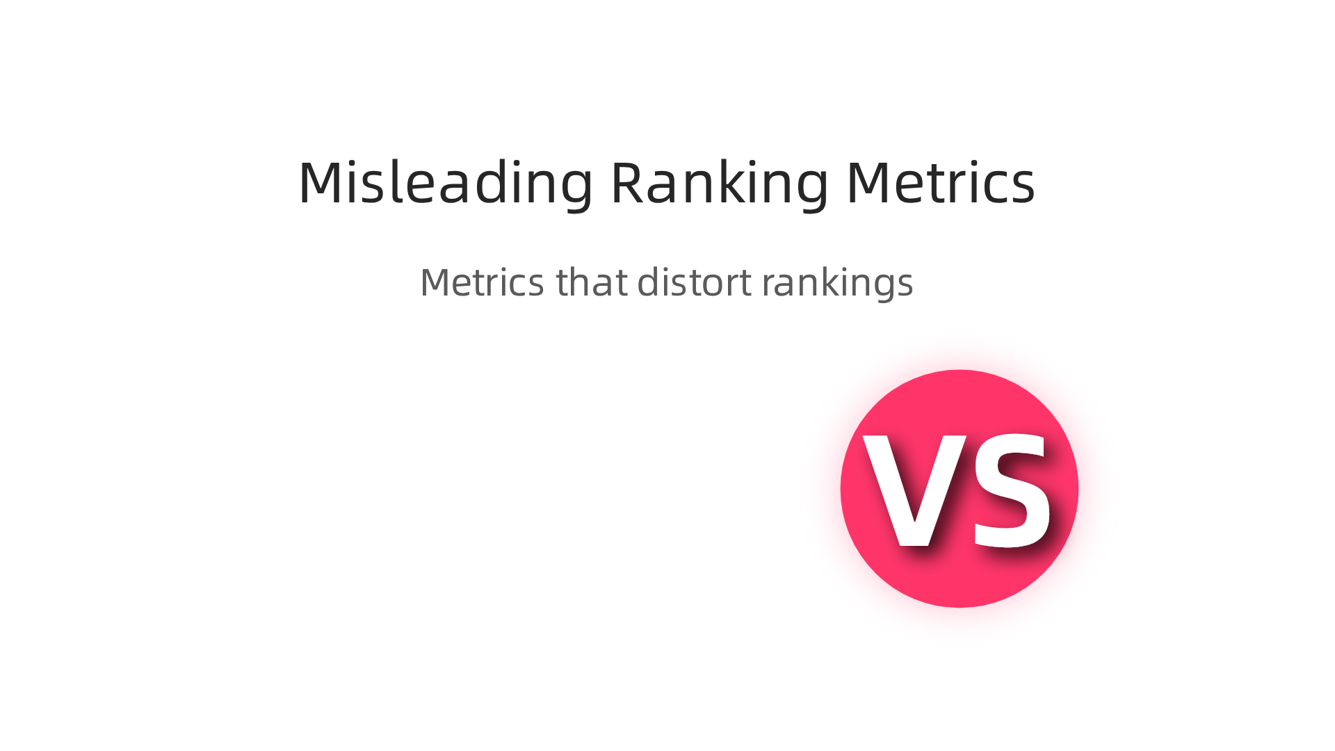 Understanding common metrics that can distort the true picture of university quality.