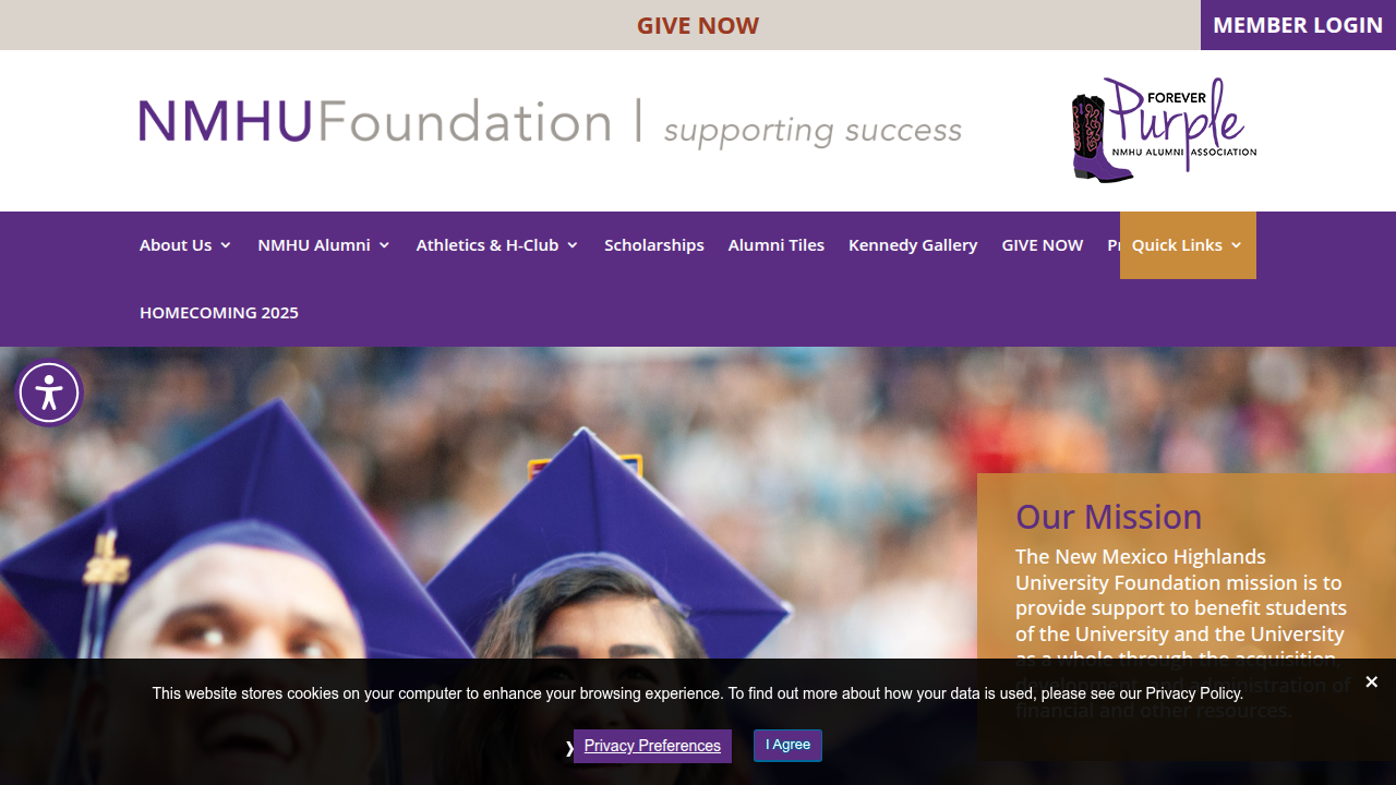 Learn about the New Mexico Highlands Foundation's initiatives and how they support student success and university programs.