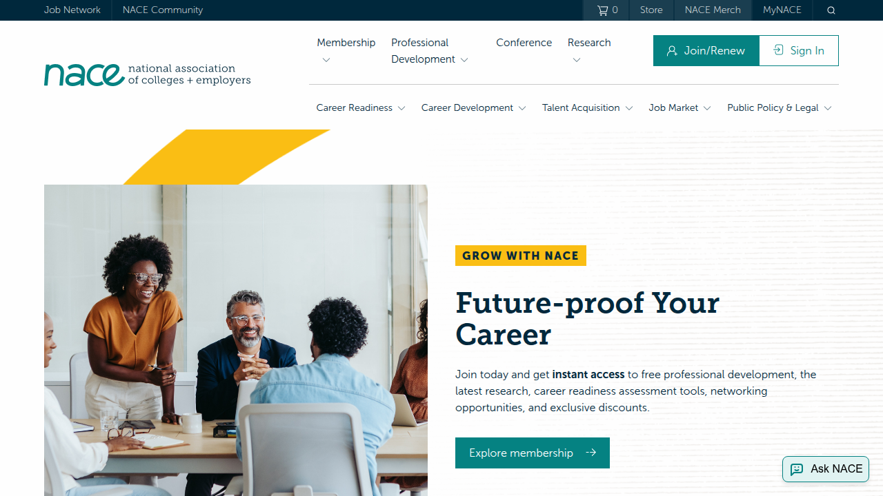 Discover research and trends in career readiness and experiential learning for college students from NACEweb.