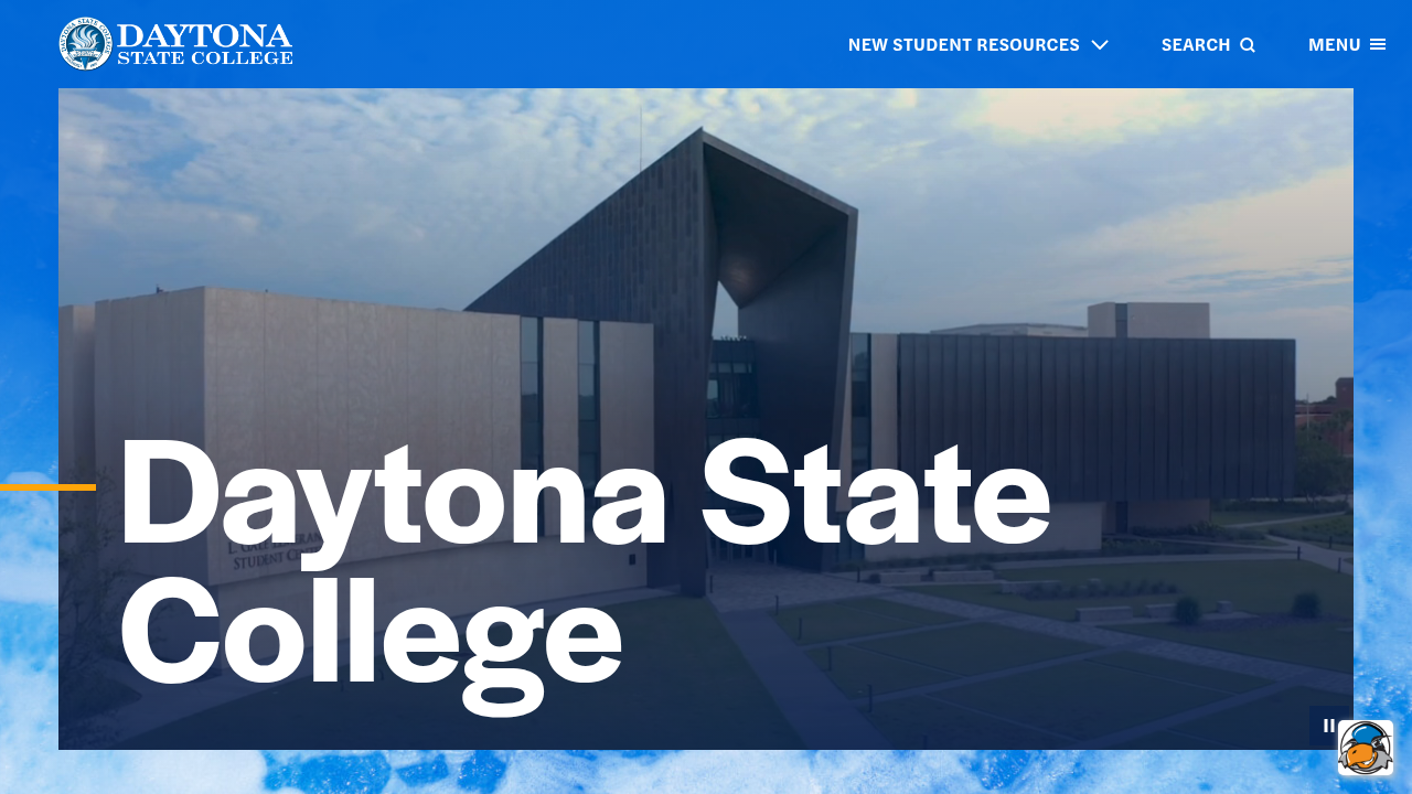 The official website for Daytona State College, providing information on academic and career-focused programs.