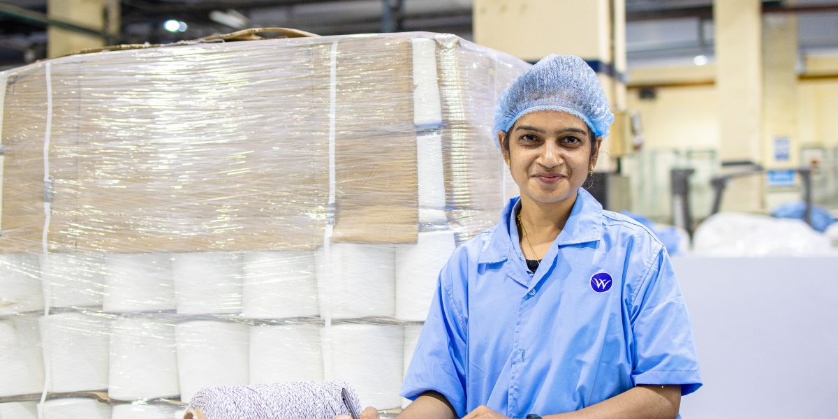RPA aids in manufacturing by improving quality control processes and ensuring product standards.